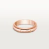 Fede nuziale C De Cartier, larghezza 4 mm