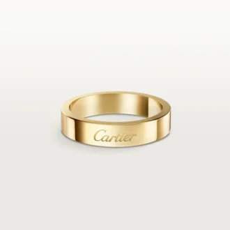 Fede nuziale C De Cartier, larghezza 4 mm