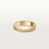 Fede nuziale C De Cartier, larghezza 4 mm, 1 diamante