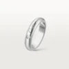 Fede nuziale C De Cartier, larghezza 4 mm, 1 diamante