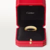 Fede nuziale C De Cartier, larghezza 4 mm, 1 diamante