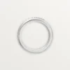Fede nuziale C De Cartier, larghezza 4 mm, 1 diamante