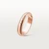 Fede nuziale C De Cartier, larghezza 4 mm