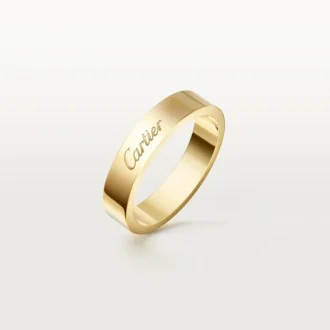 Fede nuziale C De Cartier, larghezza 4 mm