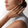 Fede nuziale C De Cartier, larghezza 4 mm