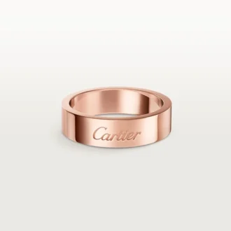 Fede nuziale C De Cartier, larghezza 5 mm