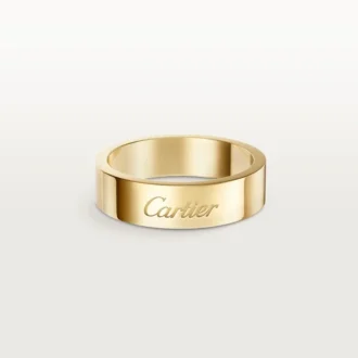 Fede nuziale C De Cartier, larghezza 5 mm