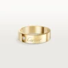 Fede nuziale C De Cartier, larghezza 5 mm, 1 diamante