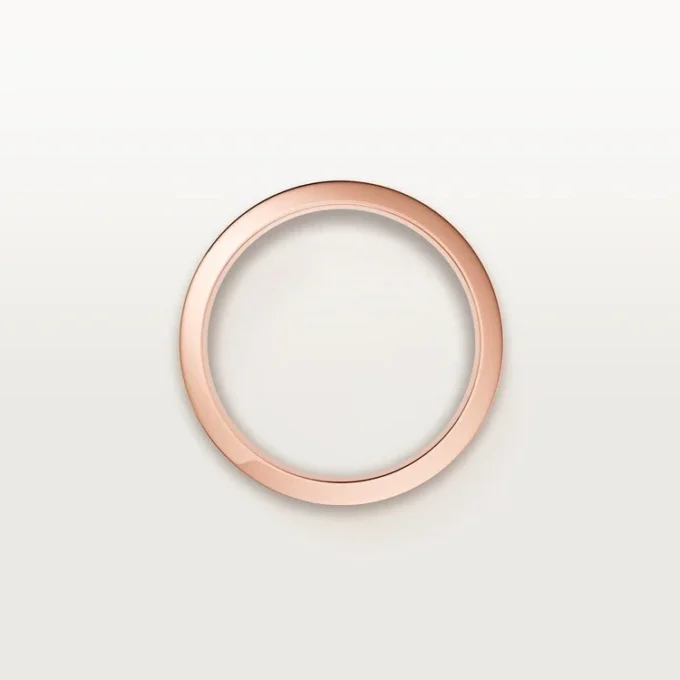 Fede nuziale C De Cartier, larghezza 5 mm