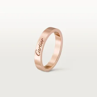Fede nuziale C De Cartier – Oro rosa – Cartier