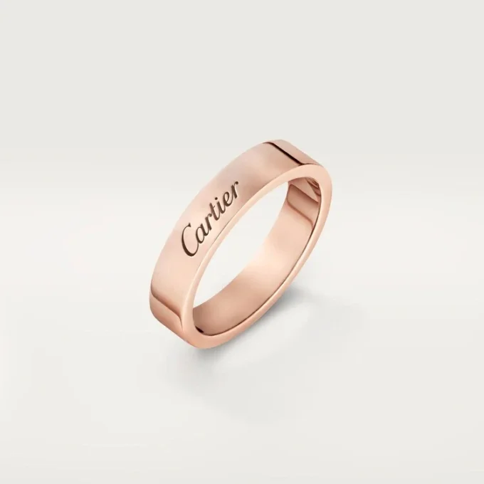 Fede nuziale C De Cartier – Oro rosa – Cartier
