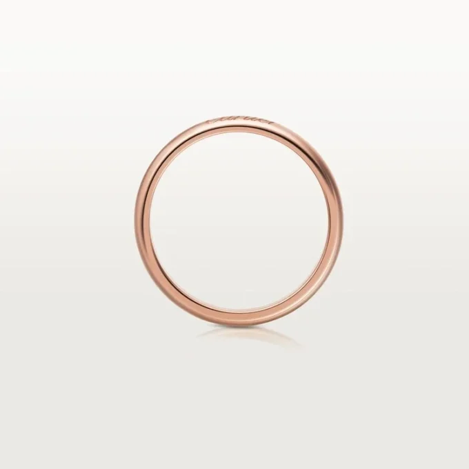 Fede nuziale C De Cartier – Oro rosa – Cartier