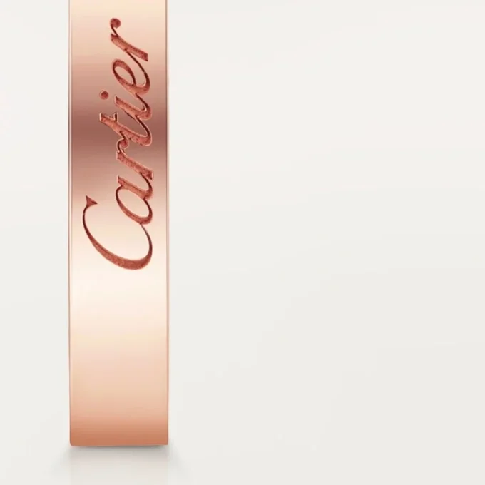 Fede nuziale C De Cartier – Oro rosa – Cartier