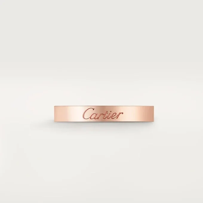 Fede nuziale C De Cartier – Oro rosa – Cartier