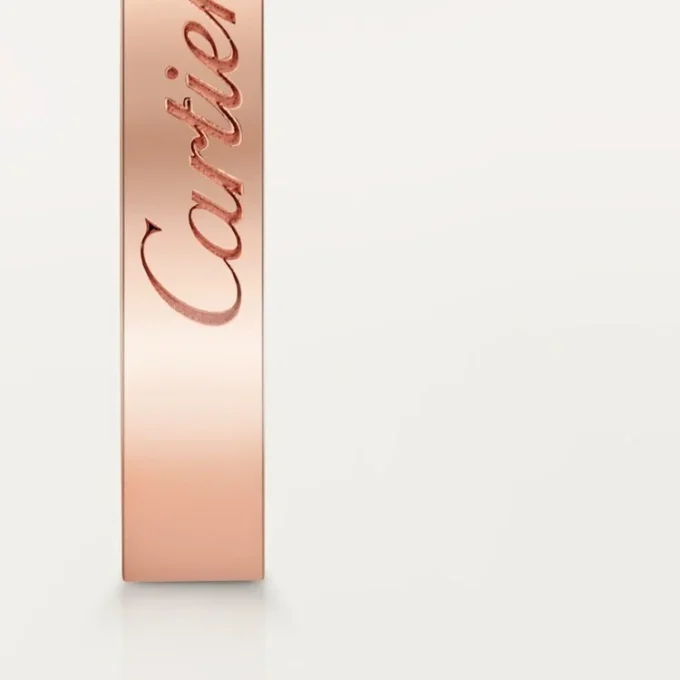 Fede nuziale C De Cartier – Oro rosa – Cartier