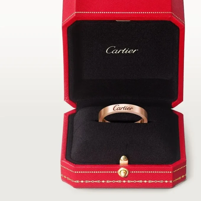 Fede nuziale C De Cartier – Oro rosa – Cartier