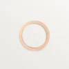 Fede nuziale C De Cartier – Oro rosa, diamanti – Cartier