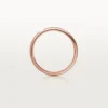 Fede nuziale C De Cartier – Oro rosa, diamanti – Cartier