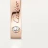 Fede nuziale C De Cartier – Oro rosa, diamanti – Cartier