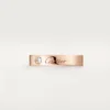 Fede nuziale C De Cartier – Oro rosa, diamanti – Cartier