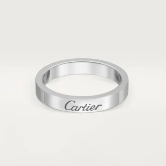 Fede nuziale C De Cartier – Platino – Cartier