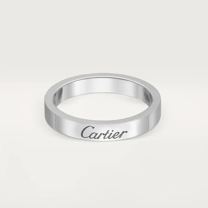 Fede nuziale C De Cartier – Platino – Cartier