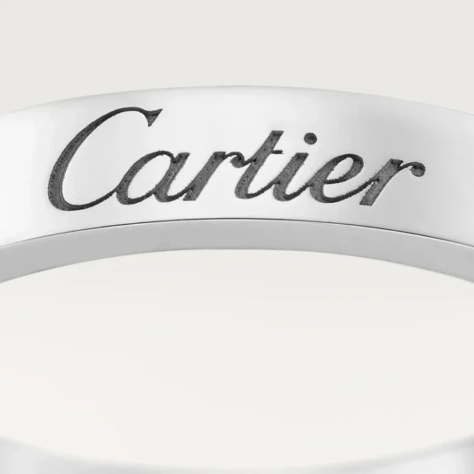 Fede nuziale C De Cartier – Platino – Cartier