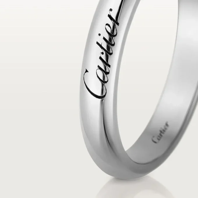 Fede nuziale C De Cartier – Platino – Cartier