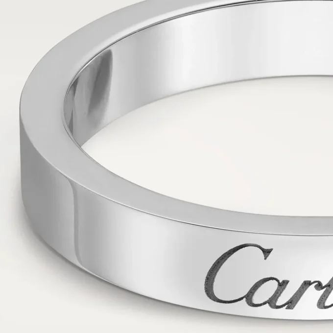 Fede nuziale C De Cartier – Platino – Cartier