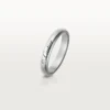 Fede nuziale C De Cartier – Platino, diamanti – Cartier