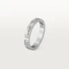 Fede nuziale C De Cartier – Platino, diamanti – Cartier