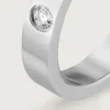 Fede nuziale C De Cartier – Platino, diamanti – Cartier