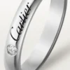 Fede nuziale C De Cartier – Platino, diamanti – Cartier