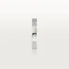 Fede nuziale C De Cartier – Platino, diamanti – Cartier