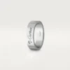 Fede nuziale C De Cartier – Platino, diamanti – Cartier