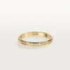 Fede nuziale Cartier D’amour, larghezza 2,3 mm, pavé