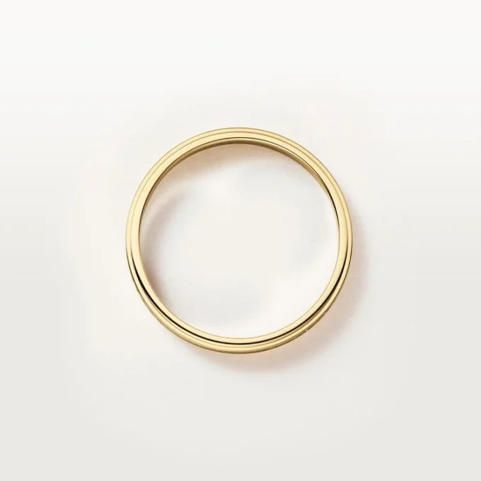Fede nuziale Cartier D’amour, larghezza 2,3 mm, pavé