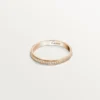 Fede nuziale Cartier D’amour – Oro rosa, diamanti – Cartier