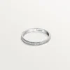 Fede nuziale Cartier D’amour – Platino, diamanti – Cartier