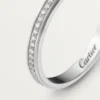 Fede nuziale Cartier D’amour – Platino, diamanti – Cartier