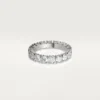 Fede nuziale Cartier Destinee, larghezza 4,1 mm, pavé