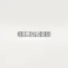 Fede nuziale Cartier Destinee, larghezza 4,1 mm, pavé