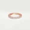 Fede nuziale Cartier Destinee – Oro rosa, diamanti – Cartier