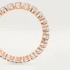 Fede nuziale Cartier Destinee – Oro rosa, diamanti – Cartier