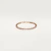 Fede nuziale Etincelle De Cartier, larghezza 1,5 mm, pavé