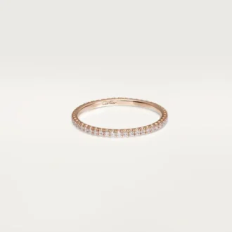 Fede nuziale Etincelle De Cartier, larghezza 1,5 mm, pavé