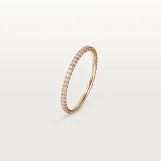Fede nuziale Etincelle De Cartier, larghezza 1,5 mm, pavé