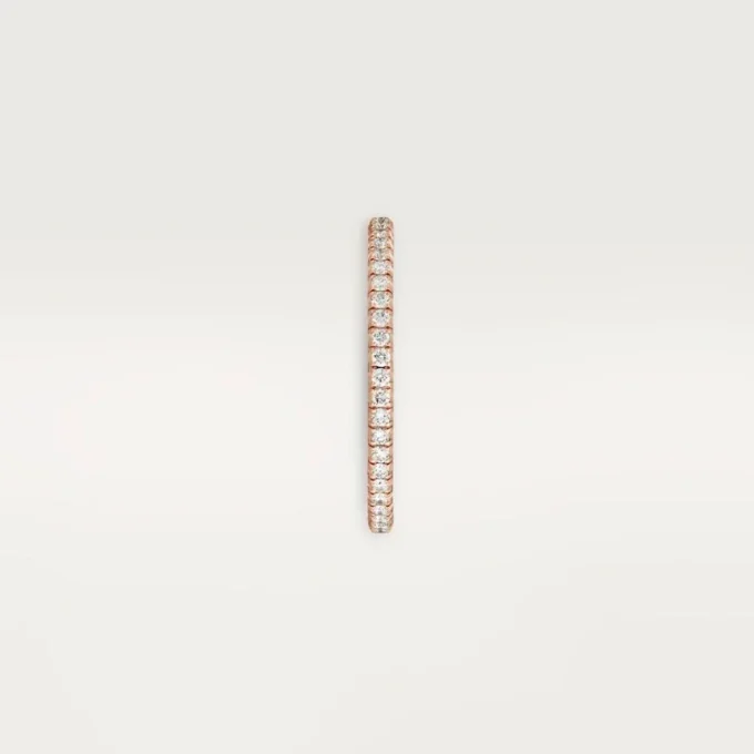 Fede nuziale Etincelle De Cartier, larghezza 1,5 mm, pavé