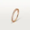 Fede nuziale Etincelle De Cartier, larghezza 2,6 mm, pavé