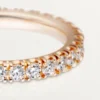 Fede nuziale Etincelle De Cartier, larghezza 2,6 mm, pavé